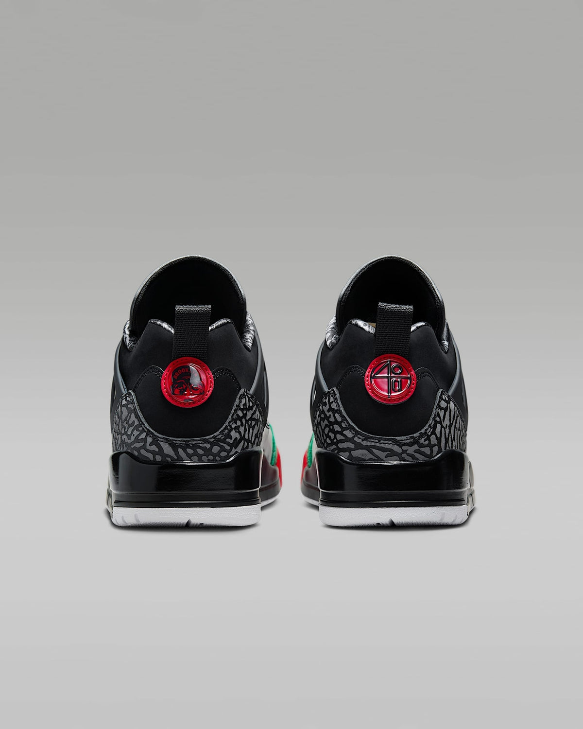 FQ1759-060 Nike Jordan Spizike Low Black Varsity Red Classic Green (Men's)