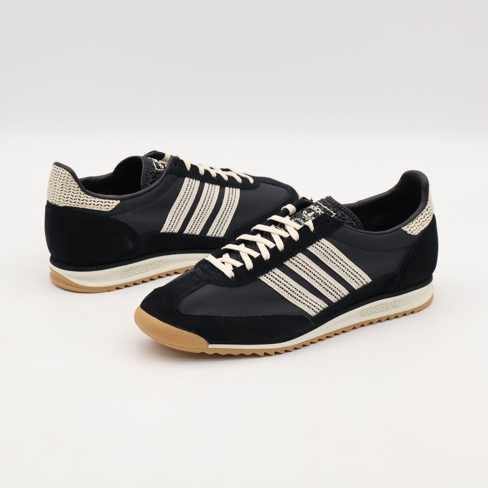JI2745 adidas Originals SL72 OG Core Black Wonder White Off White (Women's)