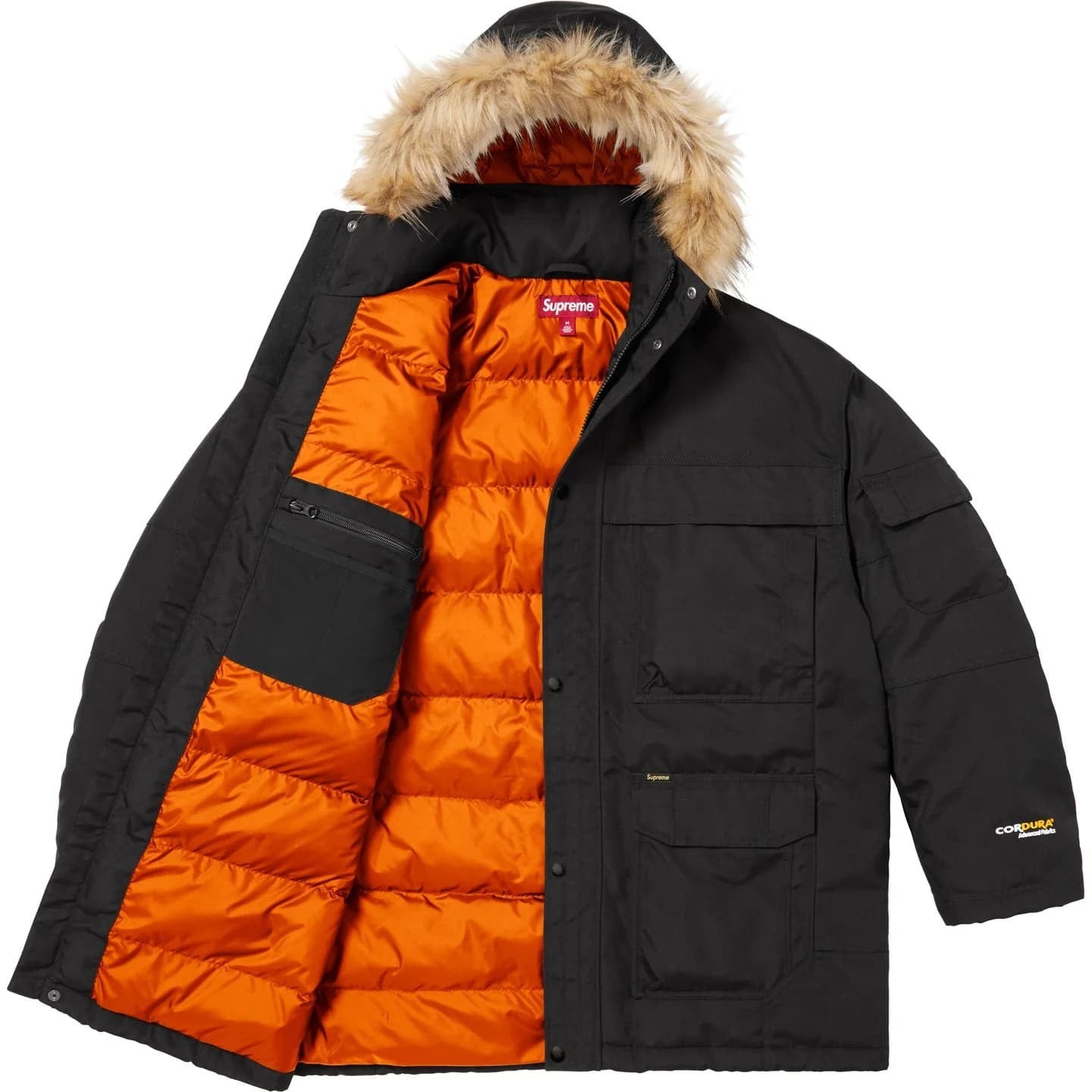 Supreme Cordura Snorkel Coat Black