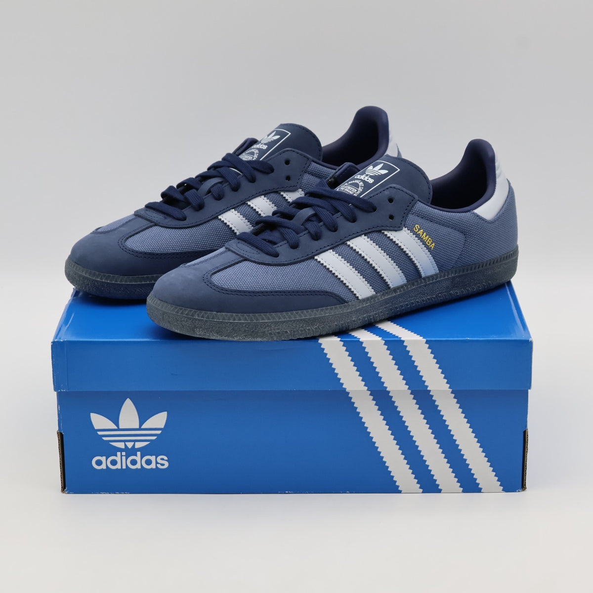 ID1454 adidas Originals Samba OG Preloved Ink Halo Blue Night Indigo (Men's)