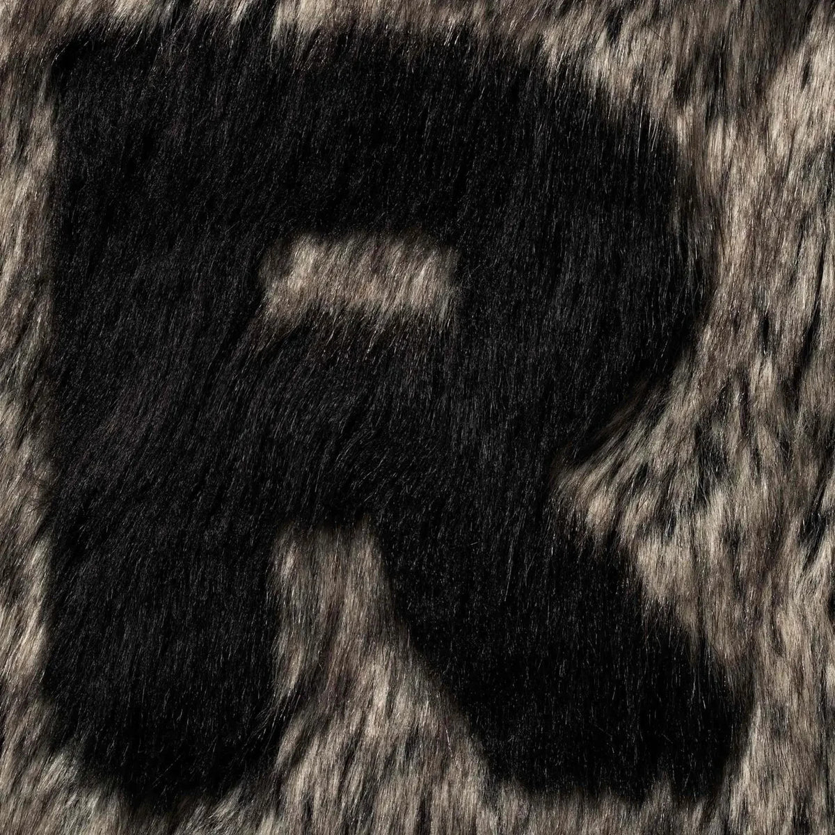 Supreme Reversible Faux Fur Hooded Work Jacket Black