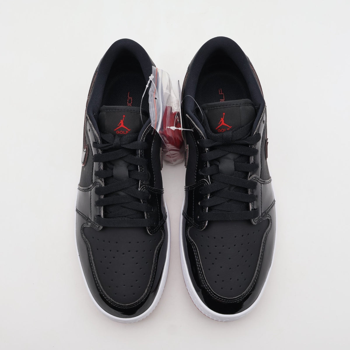IQ3417-002 Nike Air Jordan 1 Low Golf Black White Varsity Red (Men's)