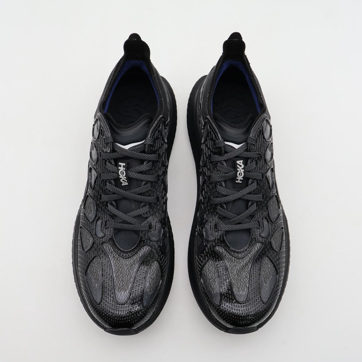 1168932-bmd Hoka Mach X Caged Black Midnightblued (Men's)