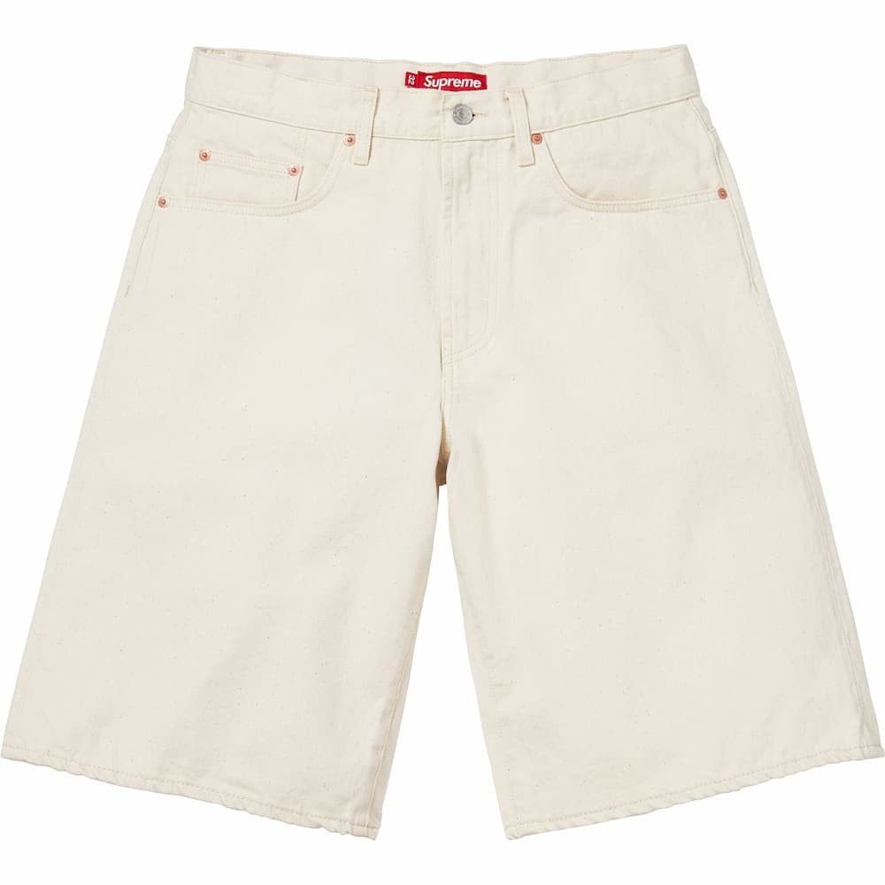 Supreme Baggy Selvedge Denim Short (26SS) Natural