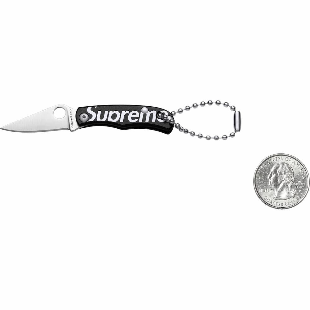 Supreme Spyderco Bug Knife Black