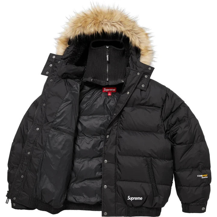 Supreme Facemask 700-Fill Down Puffer Jacket Black