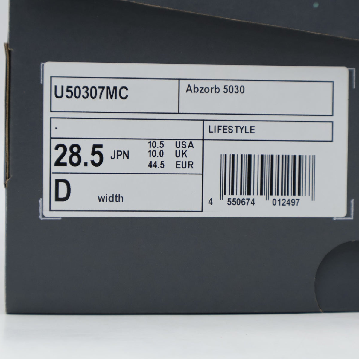 U50307MC New Balance 5030 "Iridescent/Black" (Men's)