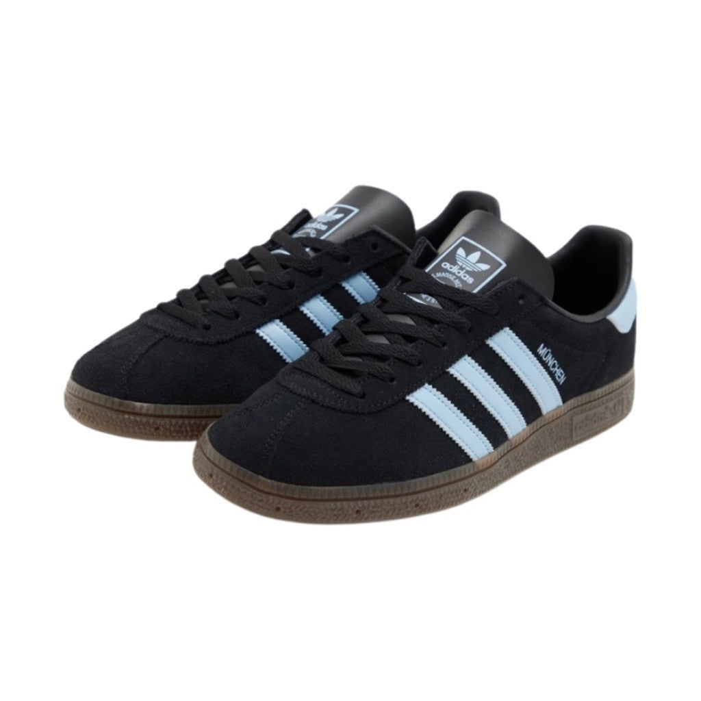 JR3903 adidas Munchen "Core Black/Clear Sky" (Men's)