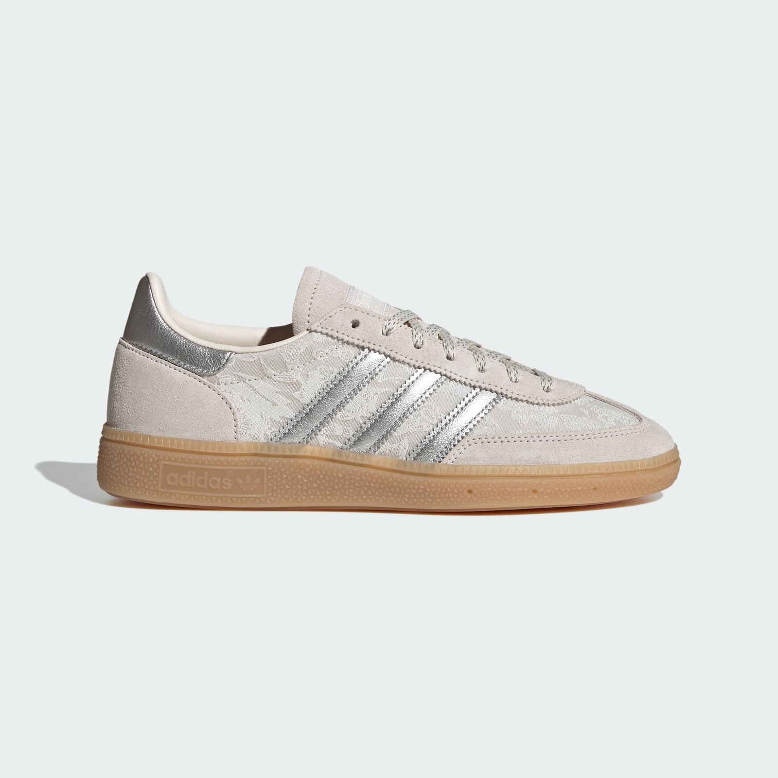 KK0434 adidas Women's Handball Spezial Chalk PearlSilver Metallic (Women's)