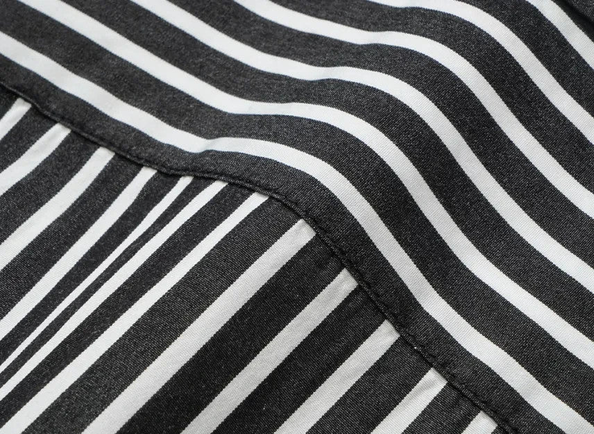 Supreme Stripe Shirt "Black"
