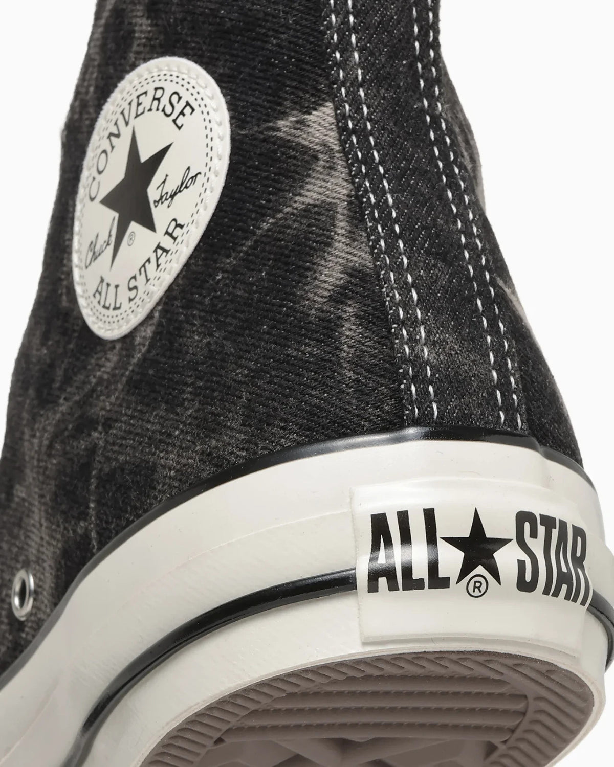 31318560 Converse All Star Aged Bleachdenim Hi "Smoky Gray/Black" (Men's)