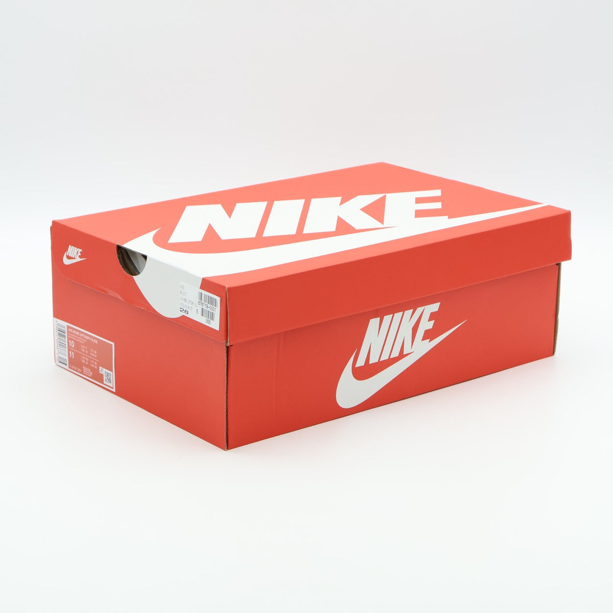 FJ2707-001 Nike Air More Uptempo Slide Black Clear White (Men's)