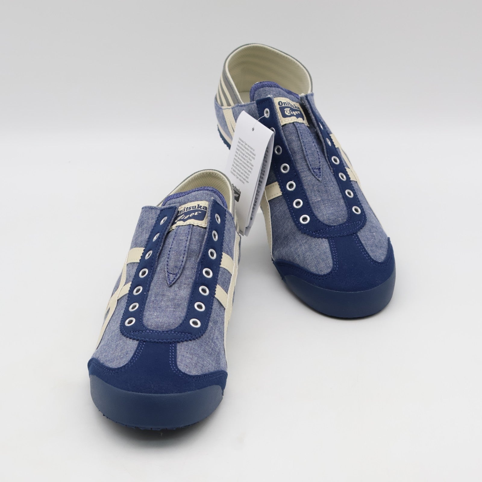 1183C233-400 Onitsuka Tiger Mexico 66 Paraty Blue Chambray Natural (Men's)