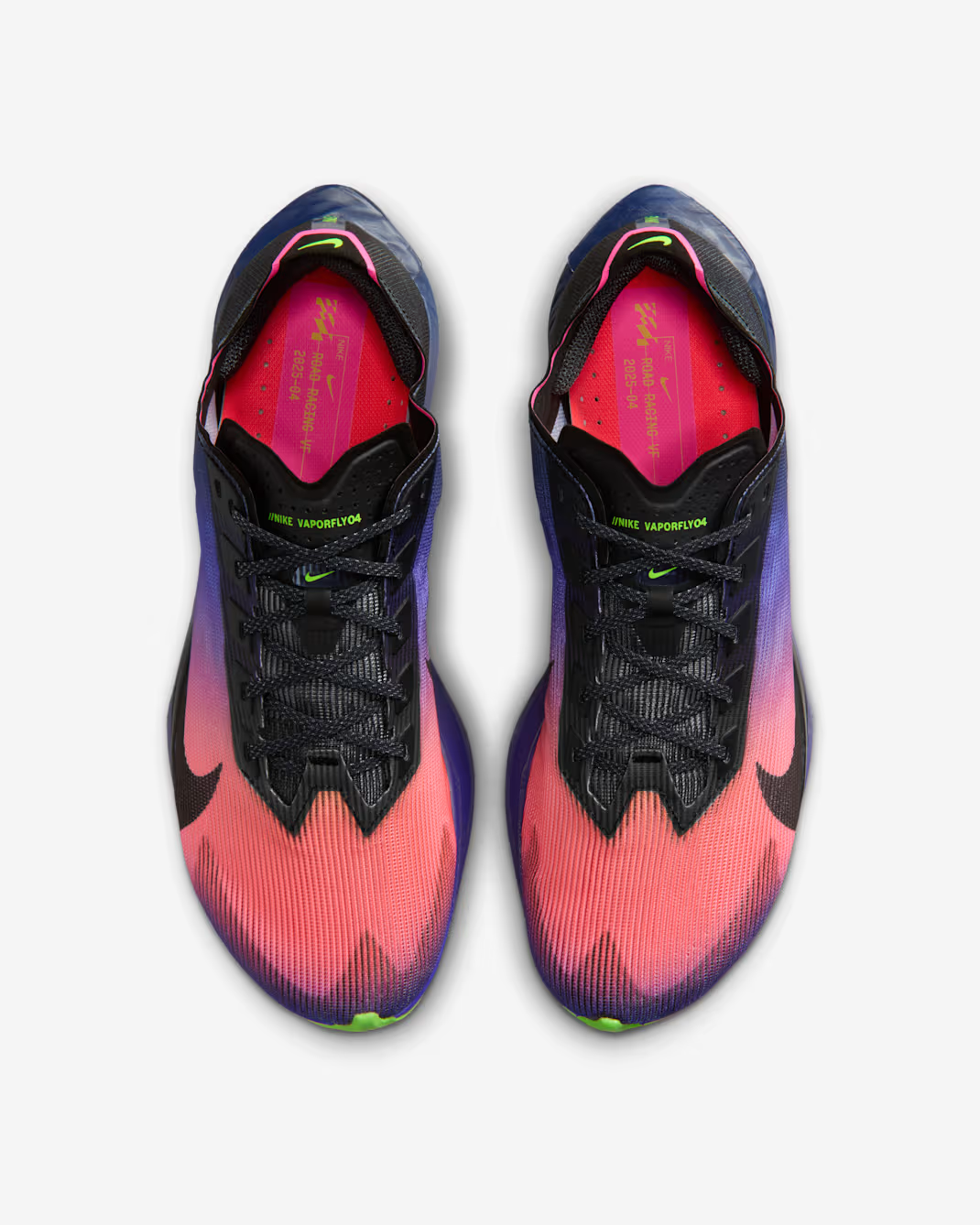 IO9560-400 Nike Vaporfly 4 Dark Obsidian Purple Dynasty Flash Crimson (Women's)
