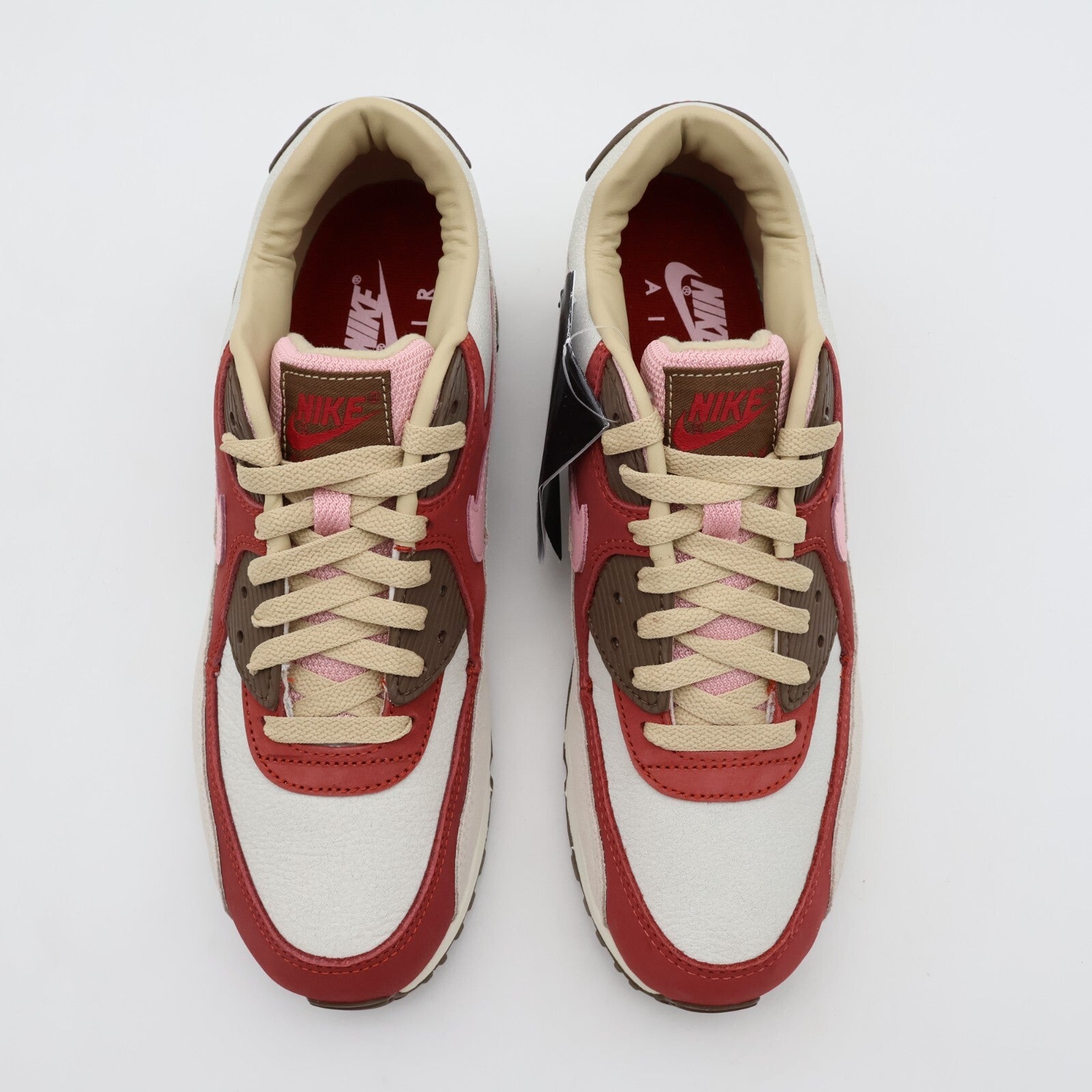CU1816-100 Nike Air Max 90 NRG Bacon Red Sail White Pink Brown