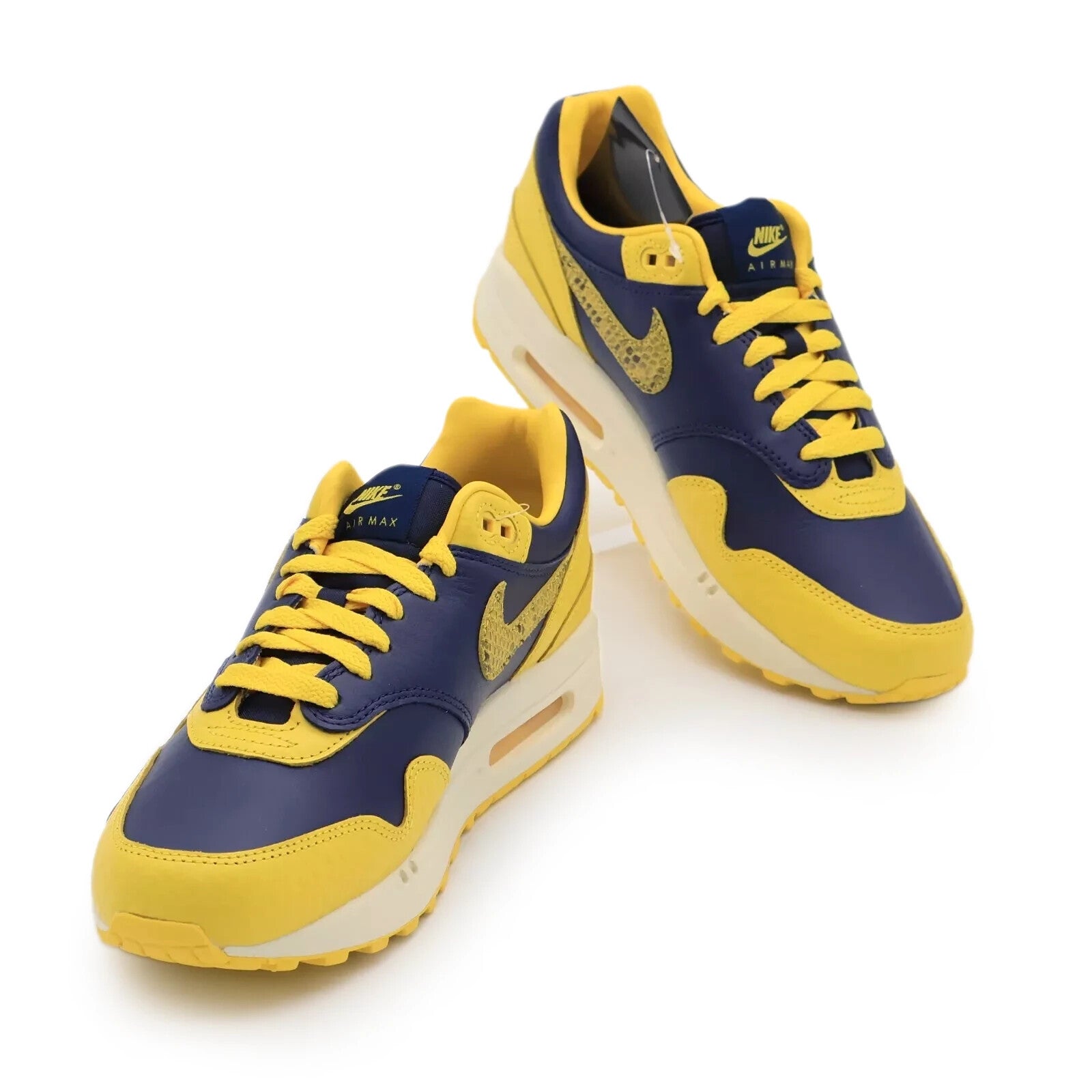 FJ5479-410 Nike Air Max 1 PRM Head to Head Midnight Navy Varsity Maize (Women's)