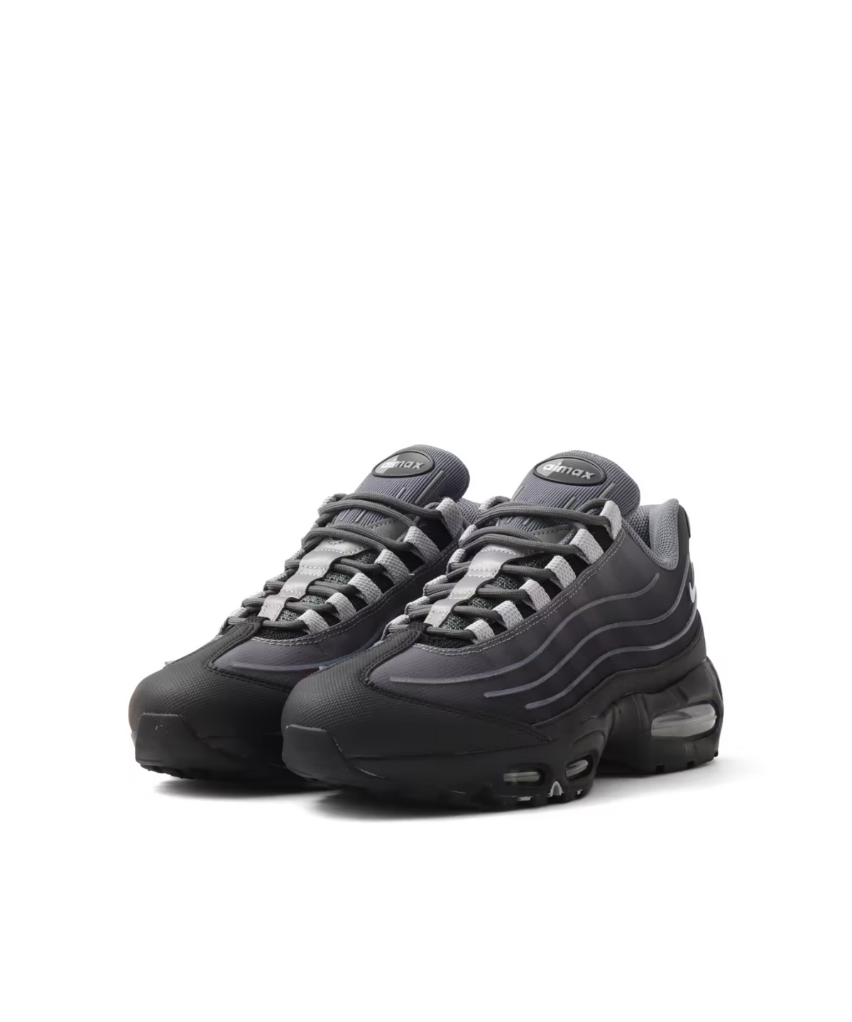 IH7853-001 Nike Air Max 95 Big Bubble Tech Black Smoke Grey (Men's)