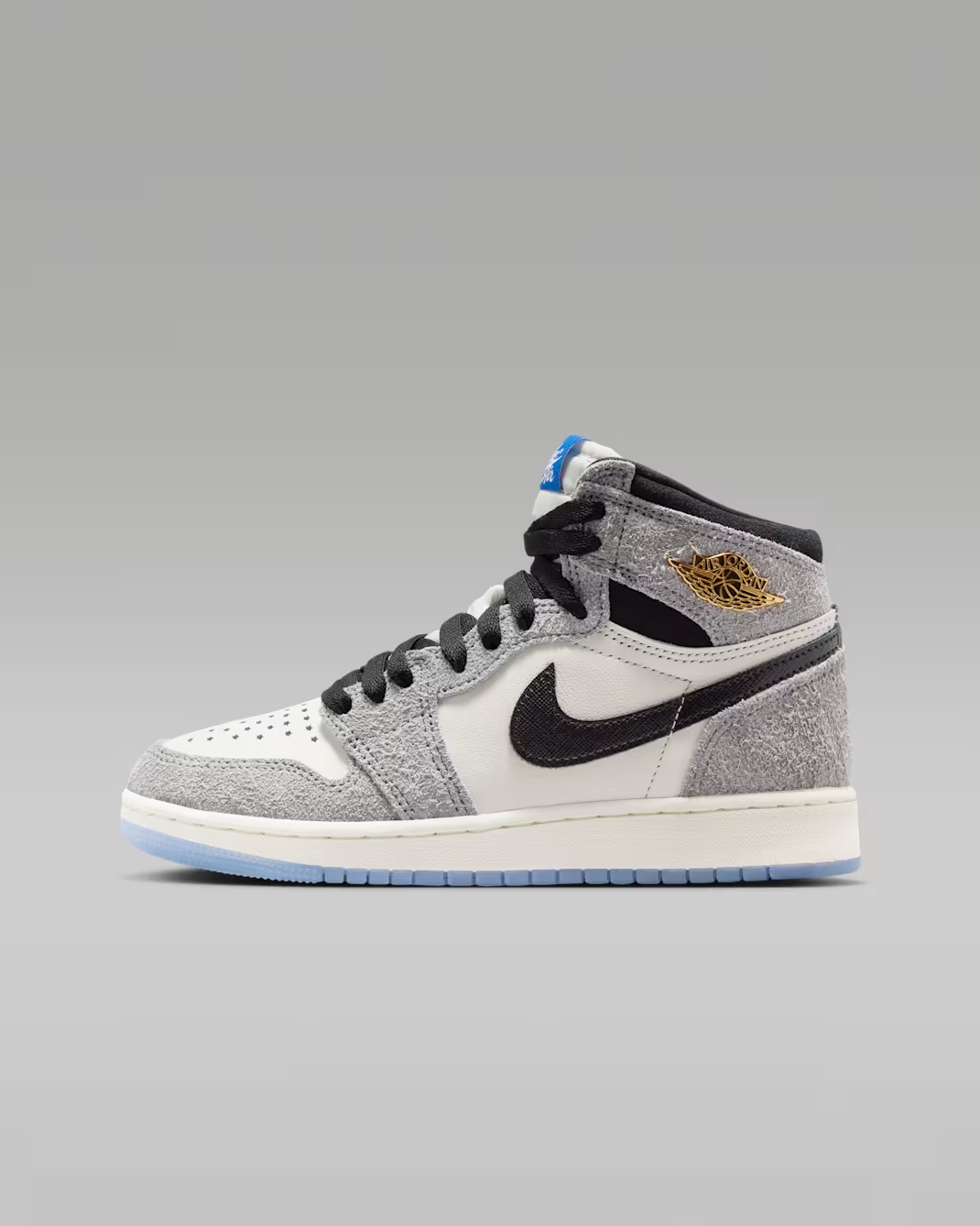 FD1437-003 Nike GS Air Jordan 1 Retro High OG Cool Grey Sail