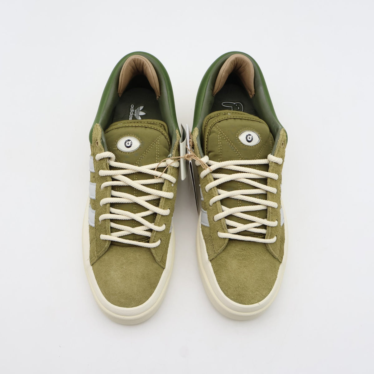 ID7950 Bad Bunny adidas Originals Campus Wild Moss Green Brown Khaki (Men's)