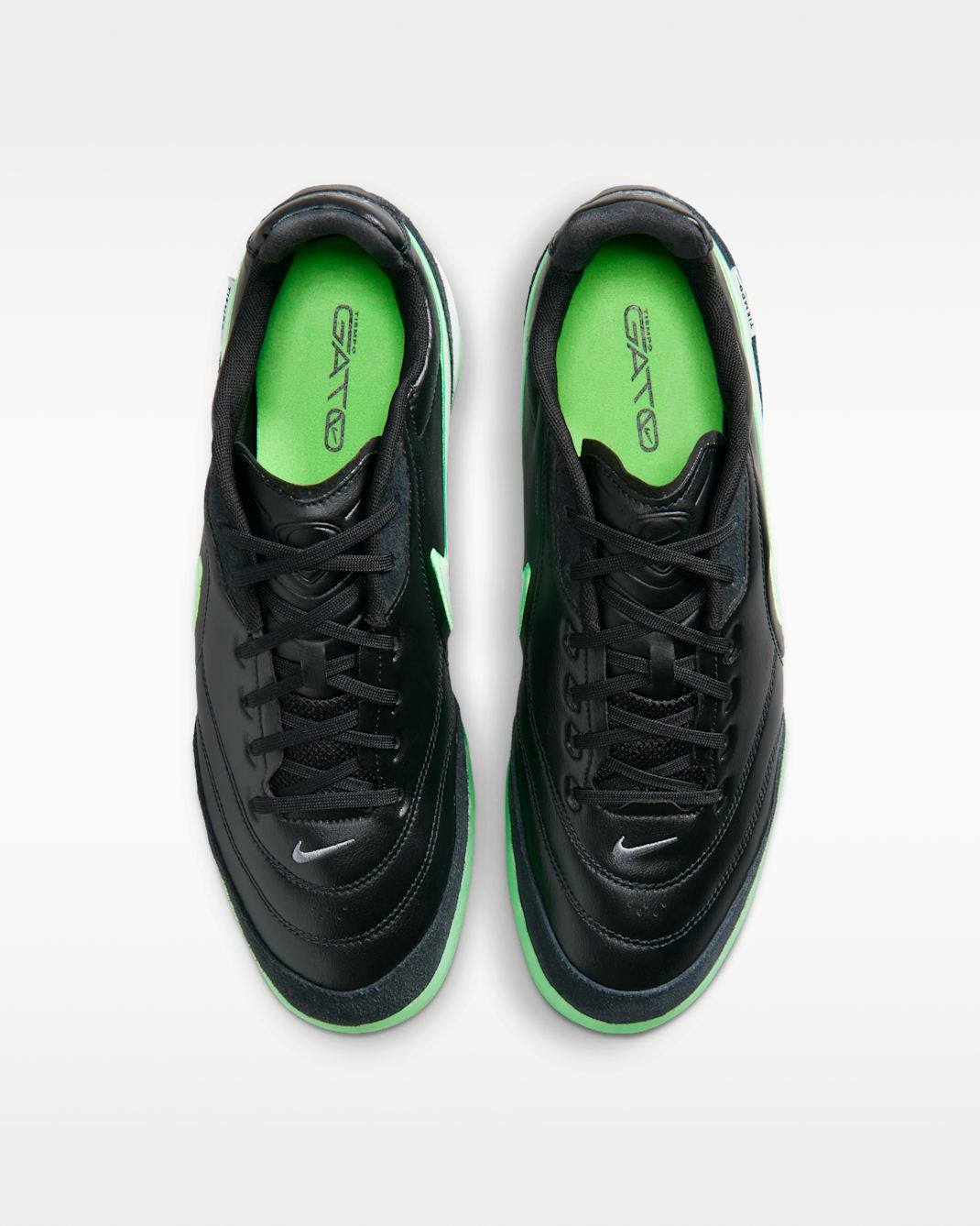 HQ7017-001 HQ7017-001 Nike Tiempo Streetgato Black/Illusion Green (Men's)