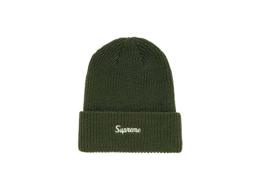 Supreme Loose Gauge Beanie Olive