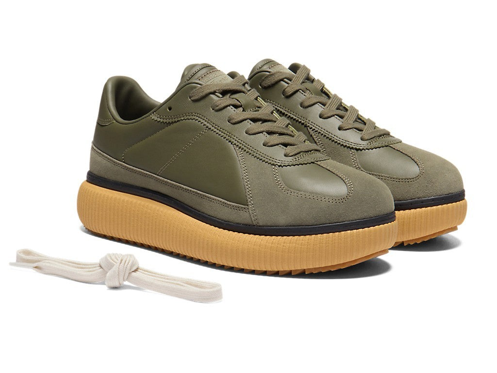 1183C768-300 Onitsuka Tiger Delecity "Mantle Green/Mantle Green" (Men's)