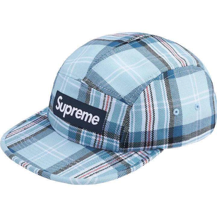 Supreme Lochcarron Camp Cap Light Blue