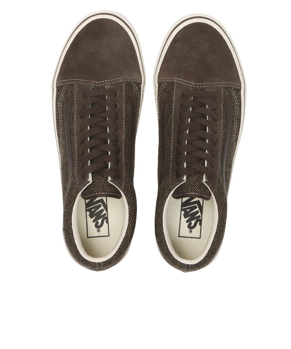 714555-0002 Vans Old Skool "Brown" (V36CF TWEED) (Men's)