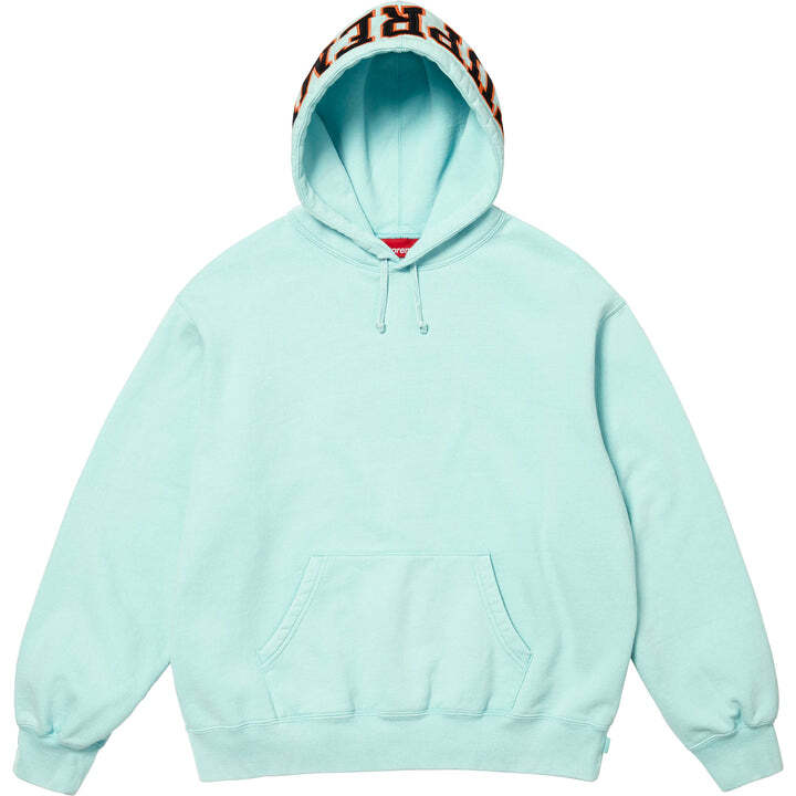Supreme Team 94 Hooded Sweatshirt Aqua