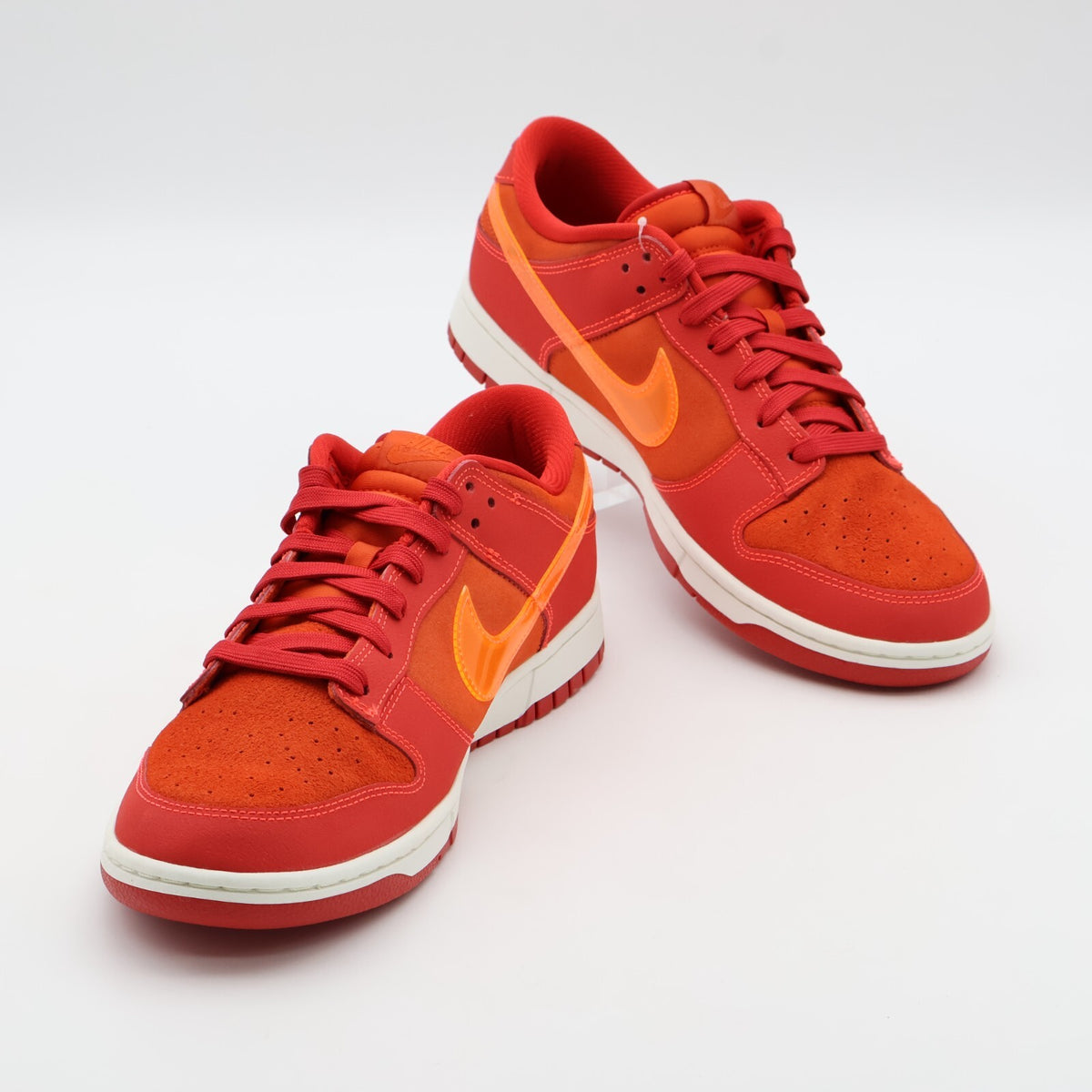 FD0724-657 Nike Dunk Low ATL University Red Bright Crimson Orange (Men's)