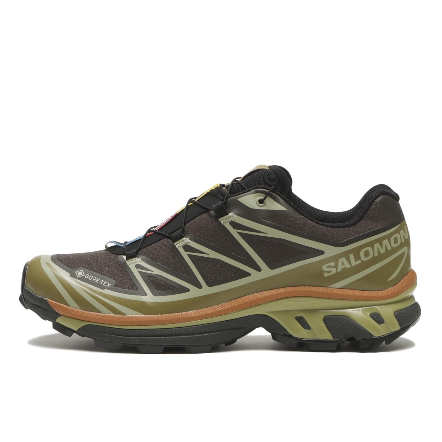 L49202100 Salomon XT-6 GORE-TEX DELICIOSO TEA BRILLIANT OLIVE (Men's)