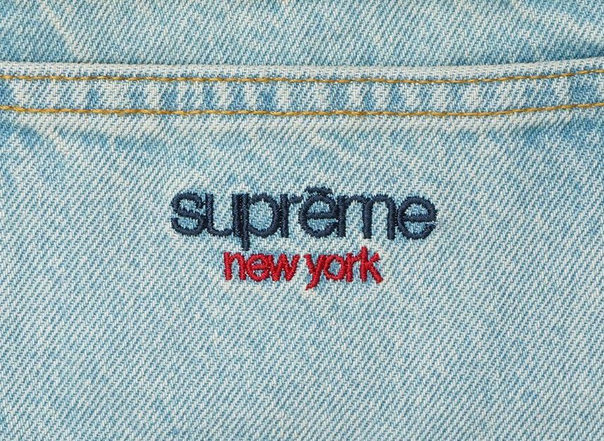 Supreme Baggy Jean Light Washed Indigo (25SS)