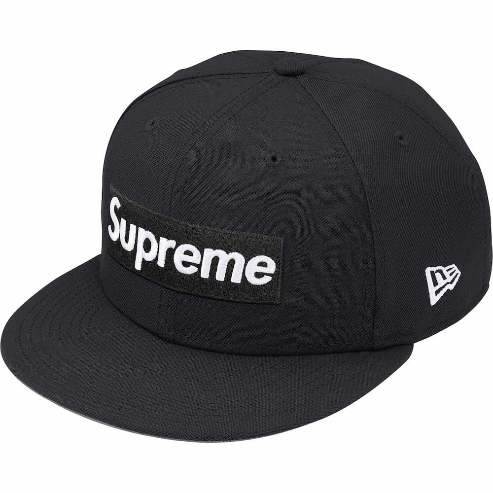 Supreme Ghostface Box Logo New Era Black