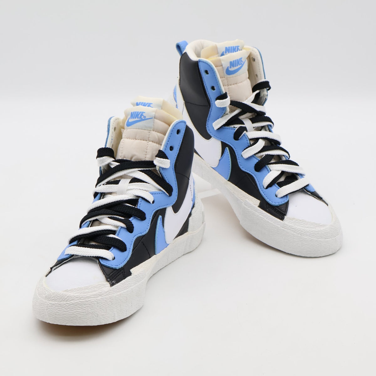 BV0072-001 sacai NIKE BLAZER MID BLACK BLUE (Men's)