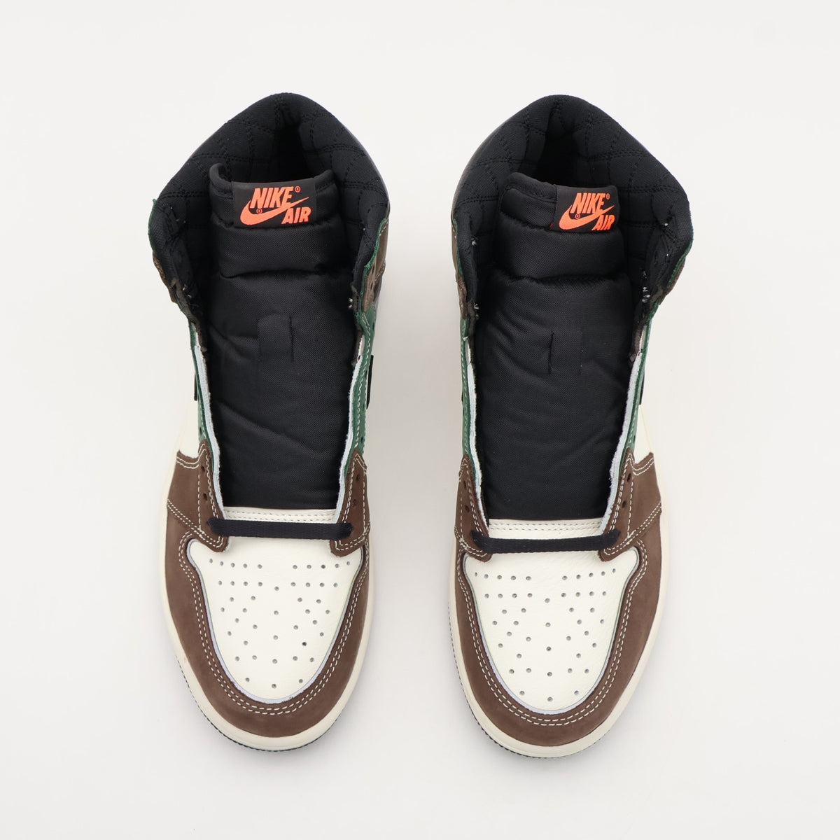 DH3097-001 Nike Air Jordan 1 Retro High OG Hand Crafted Black Brown (Men's)