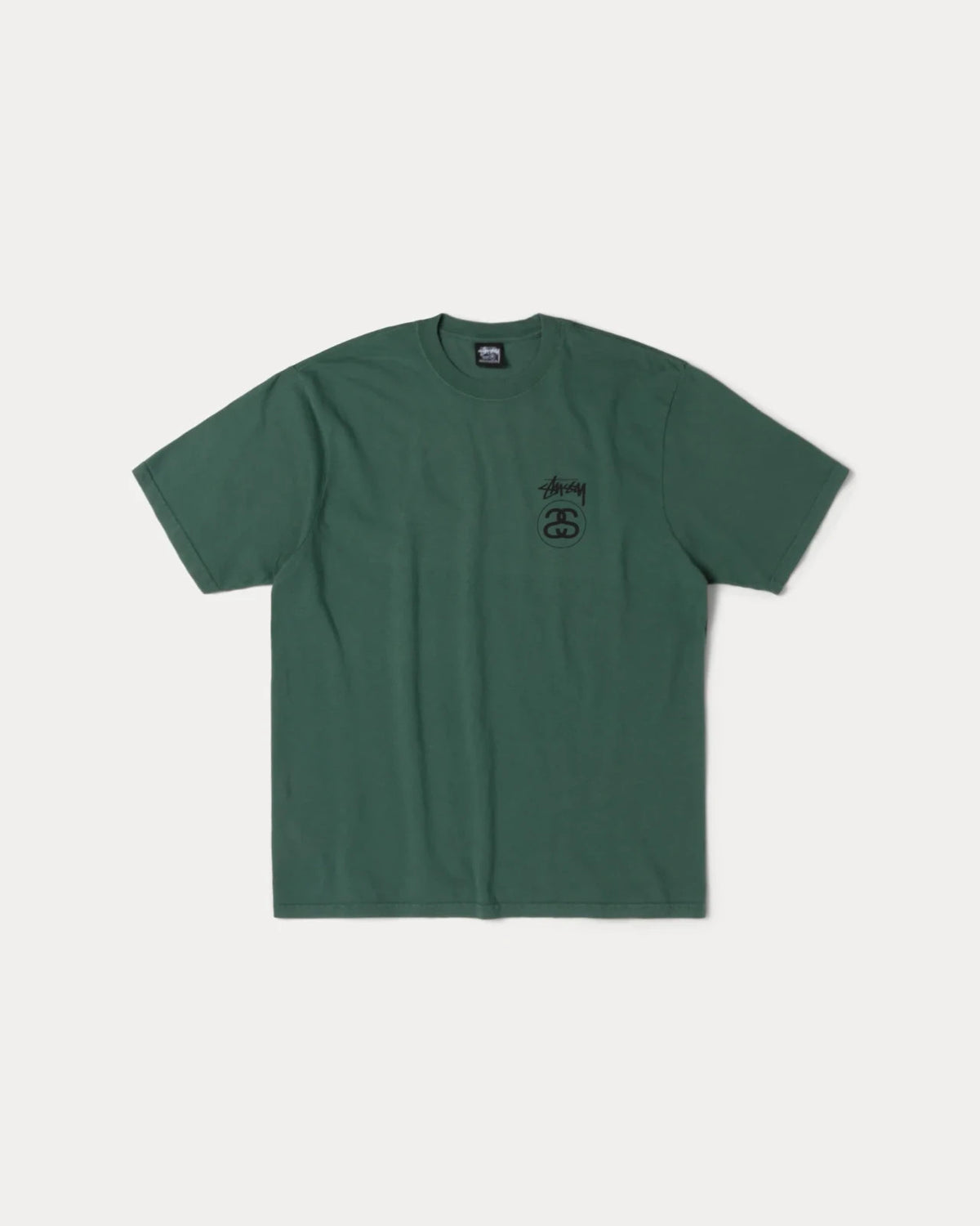 Stussy Stock Link Tee Pigment Dyed Pine