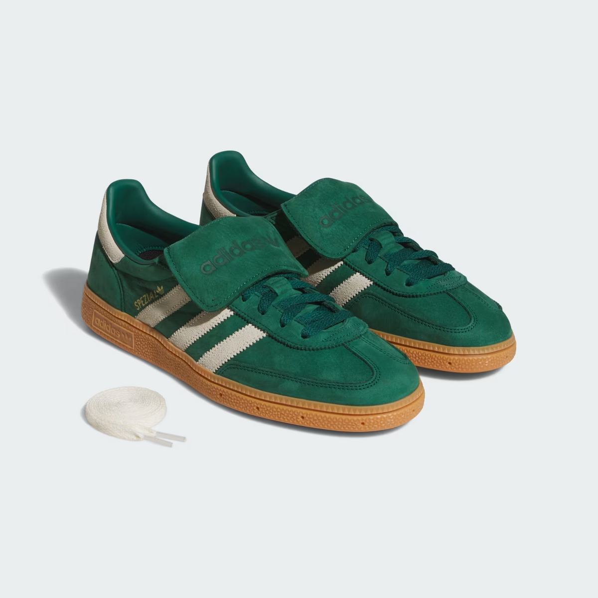 JR4880 adidas Originals Handball Spezial Long Tongue Collegiate Green (Men's)