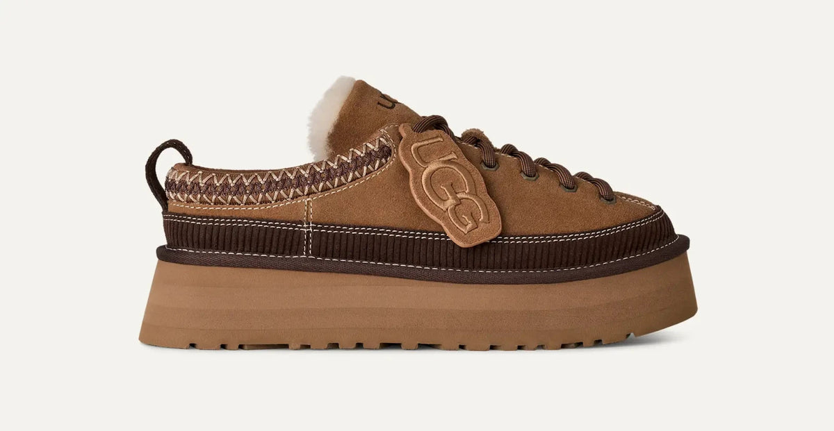 1180361-CHE UGG HERITAGE LACE-UP SLIPPER (Women's)