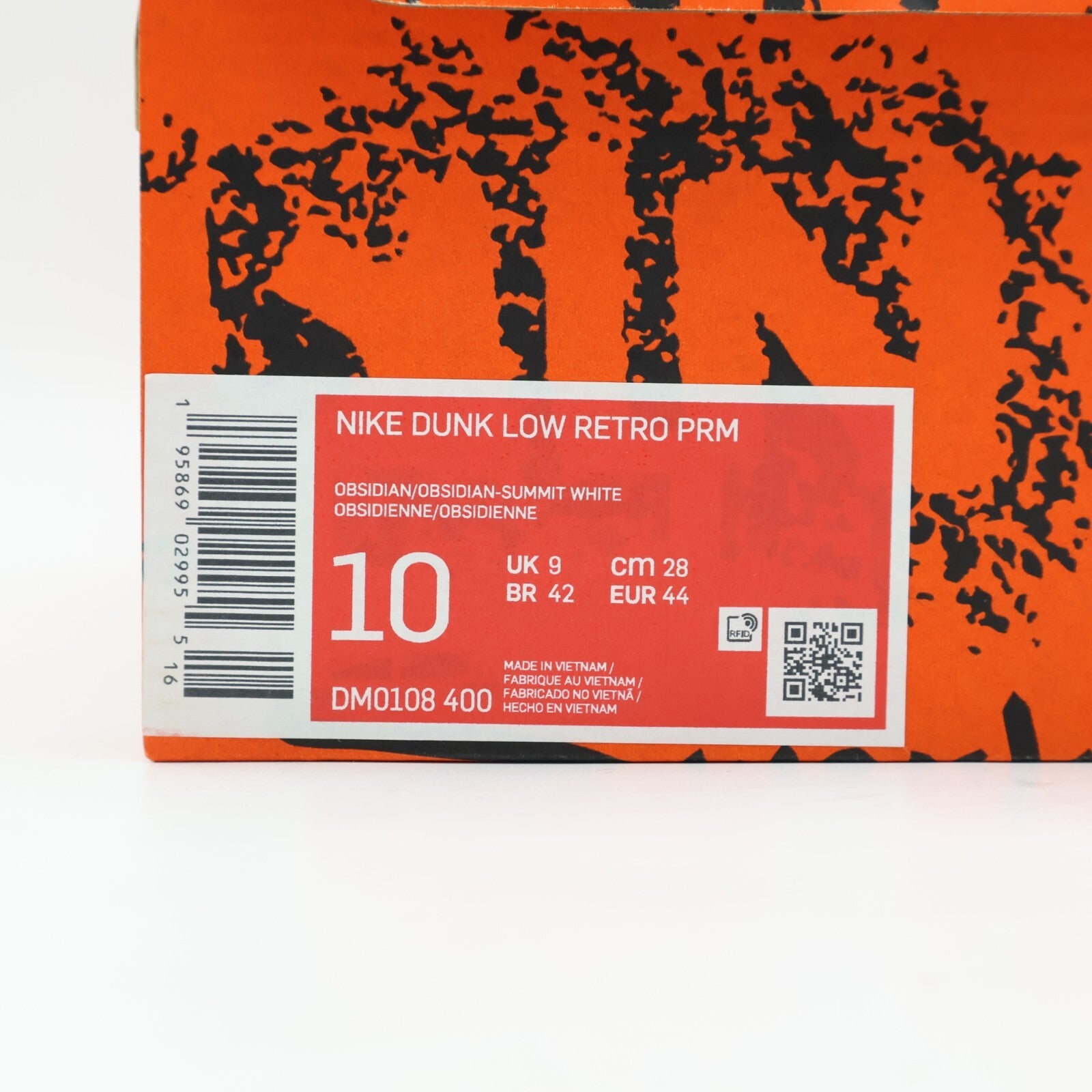 DM0108-400 Nike Dunk Low Graffiti Navy Yellow Obsidian Summit White Red (Men's)