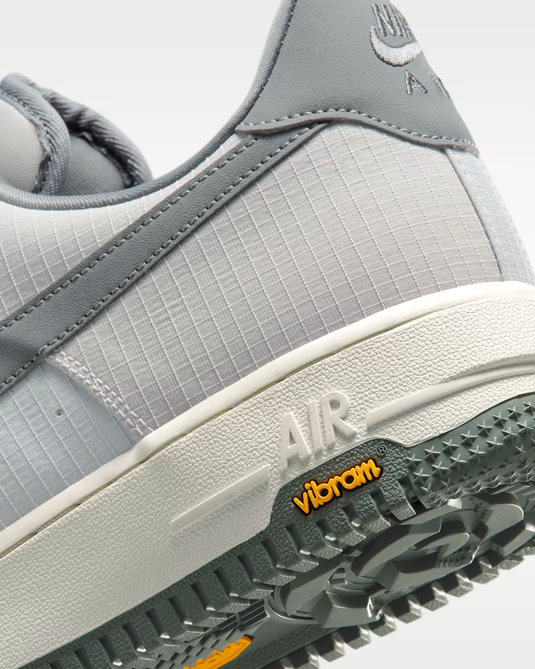 IH1943-100 Nike Air Force 1 Low LX Vibram Summit White Smoke Grey (Men's)