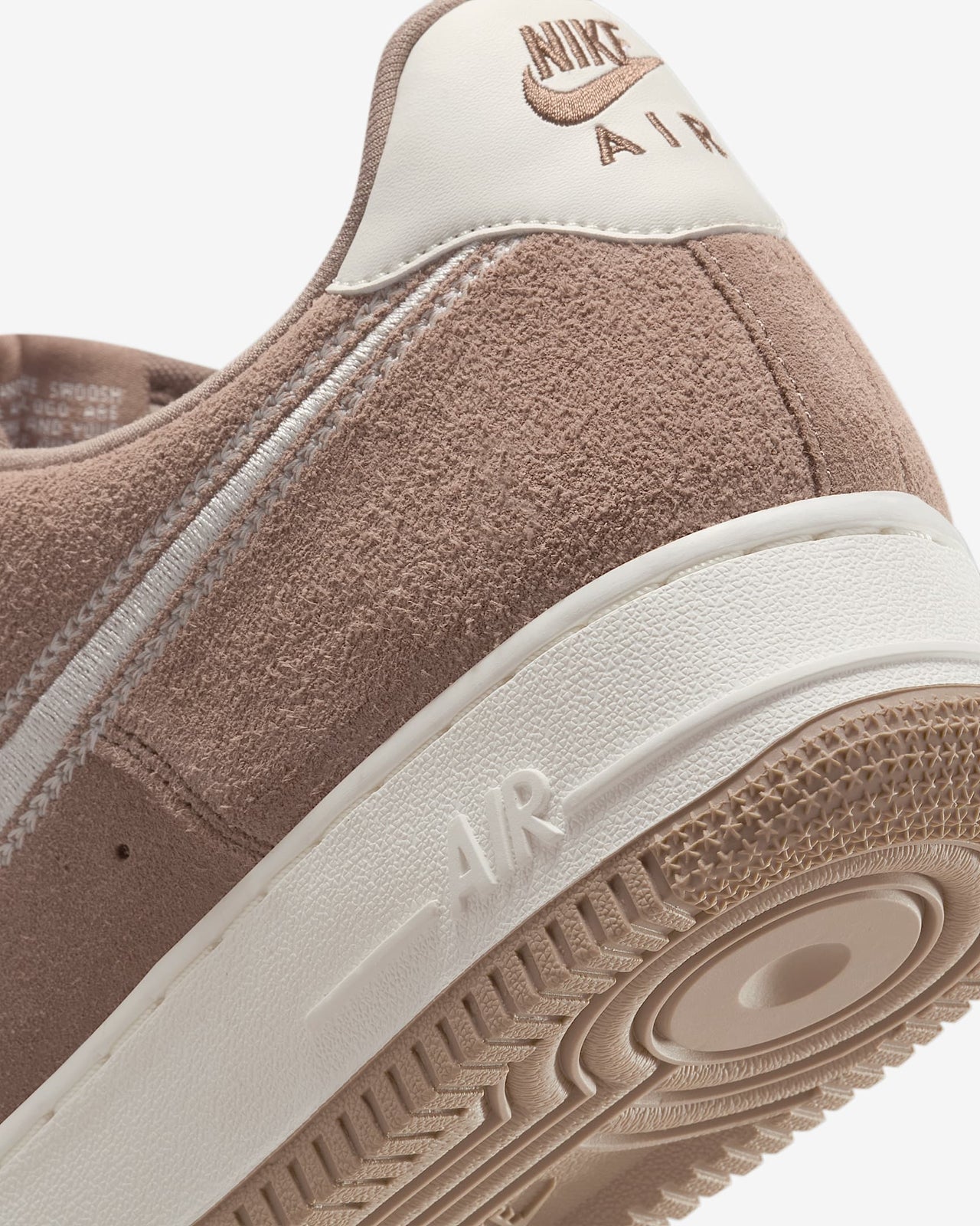 HJ4465-200 Nike Air Force 1 Low Mink Brown Sail (Men's)