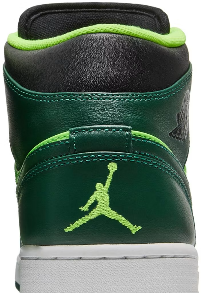 554724-330 Nike Air Jordan 1 Mid "Gorge Green" (Men's)