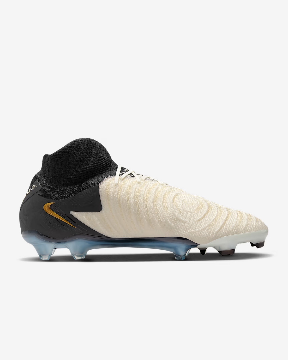 FJ2572-100 Nike Phantom Lunar 2 Elite White Metallic Gold Coin Black (Men's)