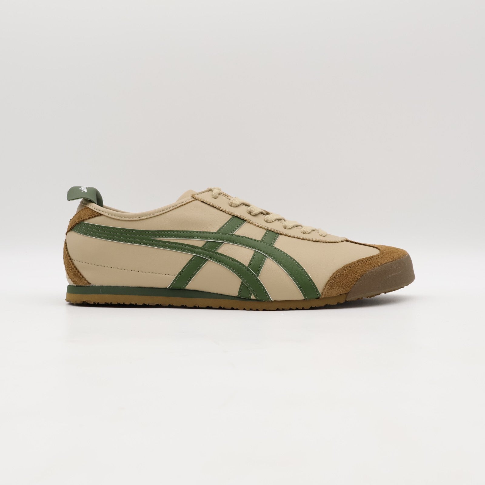 1183C102-250 Onitsuka Tiger Mexico 66 Beige Grass Green (Men's)