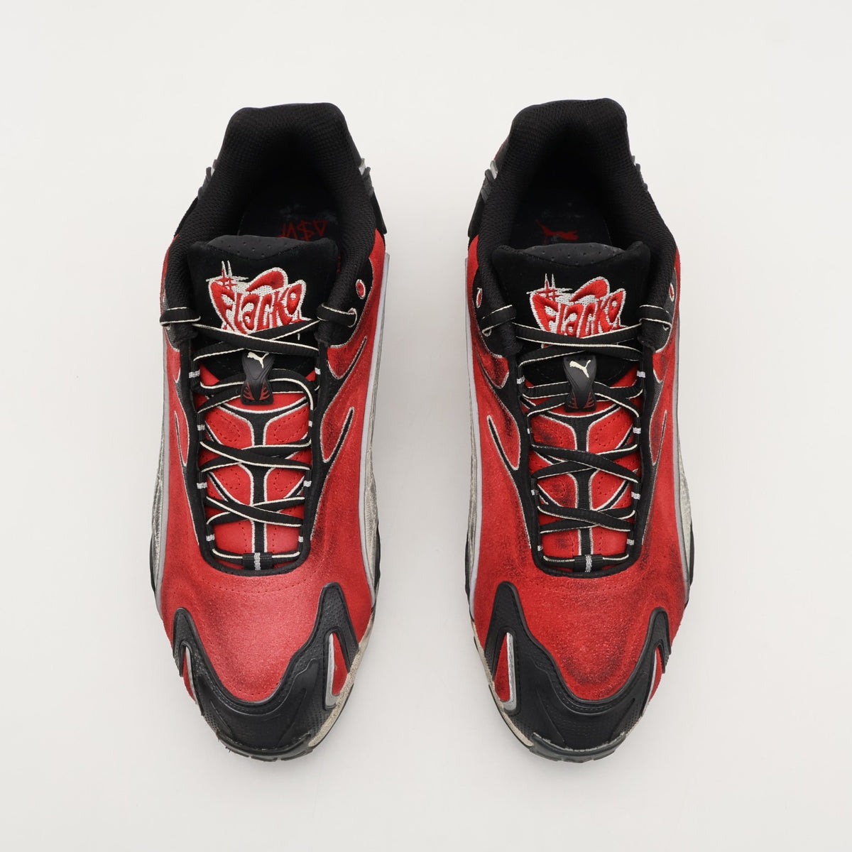 402453-01 A$AP Rocky Puma Inhale DISTR Black Red (Men's)
