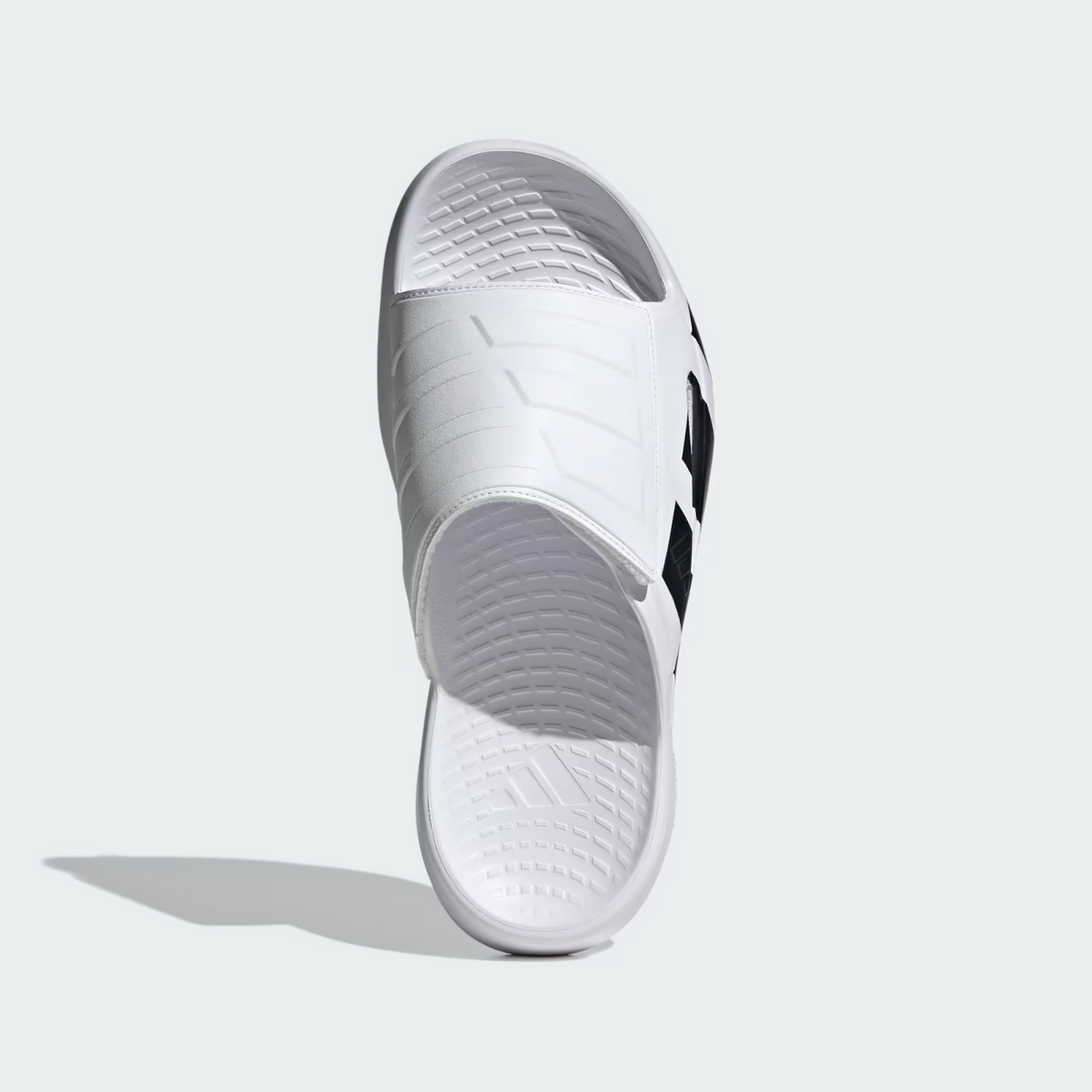 JS3584 adidas Lightblaze Slide Cloud White/Core Black (Men's)