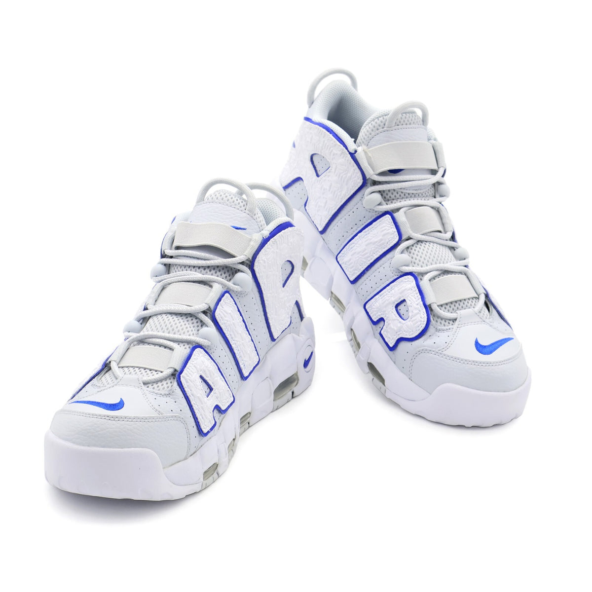 FD0669-100 Nike Air More Uptempo Embossed White Royal Blue (Men's)