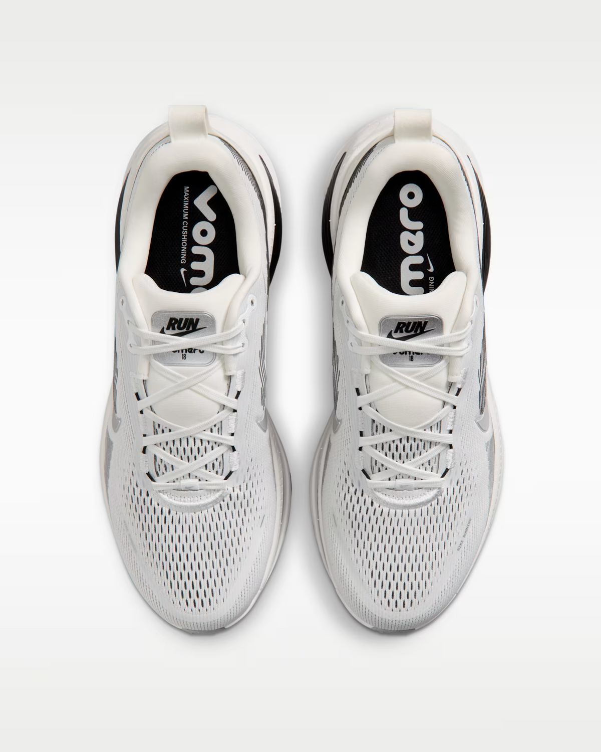 II7189-100 Nike Vomero 18 "Summit White/Black" (Men's)