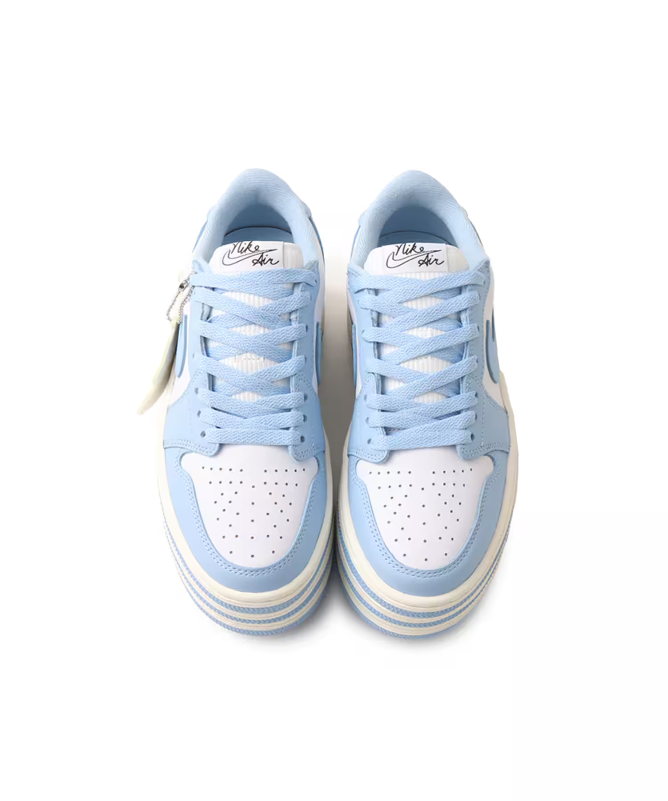 HV8288-402 Nike Air Jordan 1 Triple Stack Psychic Blue (Women's)