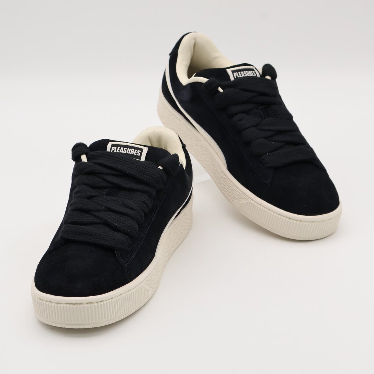 396057-01 PLEASURES Puma Suede XL Black (Men's)